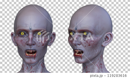 female zombie face female zombie face 119283616