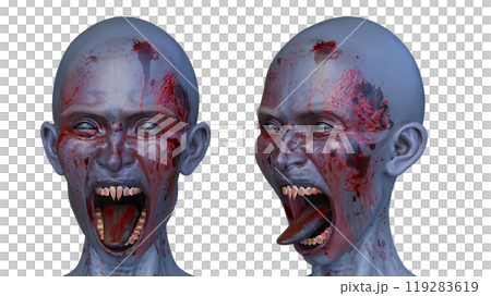 female zombie face female zombie face 119283619