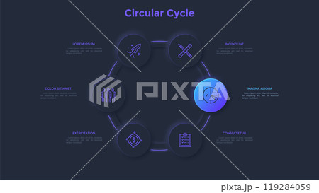 Modern Infographic Vector Illustration Modern Infographic Vector Illustration 119284059
