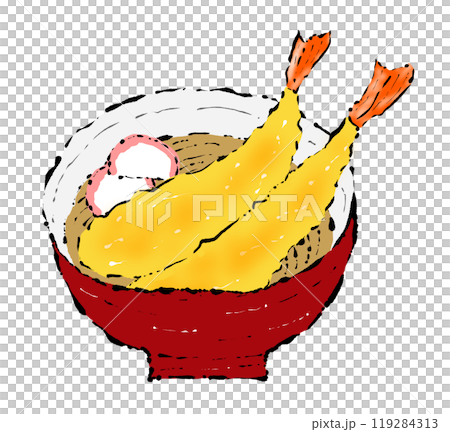 天婦羅蕎麥麵圖 119284313