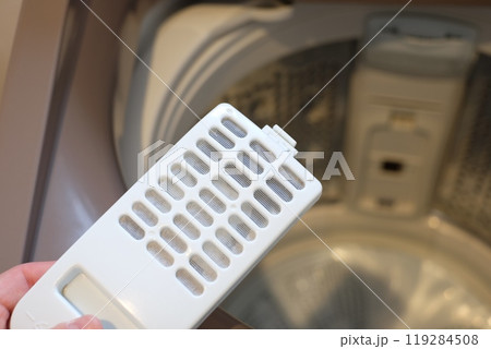 洗濯槽と糸くずフィルター 119284508