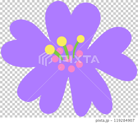 cute nordic folk art abstract flower ornament cute nordic folk art abstract flower ornament 119284907
