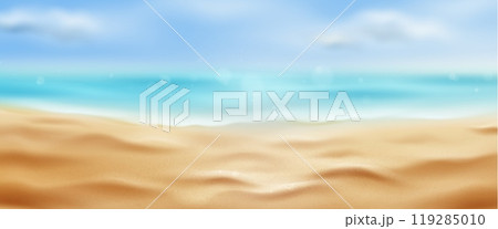 Blurred tropical summer beach background Blurred tropical summer beach background 119285010