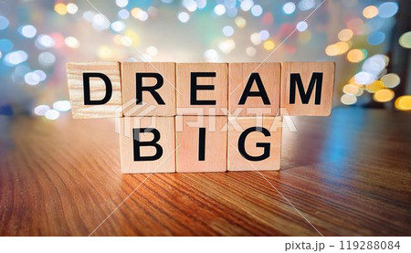 DREAMBIGの文字ブロック 119288084