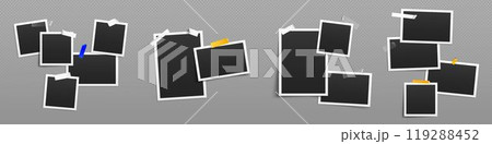 Images collage template with photo frames Images collage template with photo frames 119288452