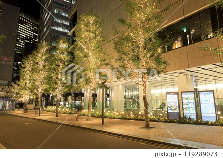 名古屋市、シンフォニー豊田ビルの冬季イルミネーション 119289073