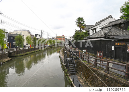 蔵の街とちぎ・巴波川の風景【栃木県栃木市】 蔵の街とちぎ・巴波川の風景【栃木県栃木市】 119289753