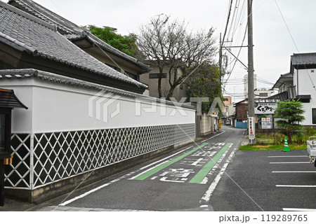 古い建物が残る栃木市の街並み【栃木県栃木市】 119289765