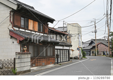 日光例幣使街道・栃木市嘉右衛門町 伝統的建物群保存地区の風景 日光例幣使街道・栃木市嘉右衛門町 伝統的建物群保存地区の風景 119289780
