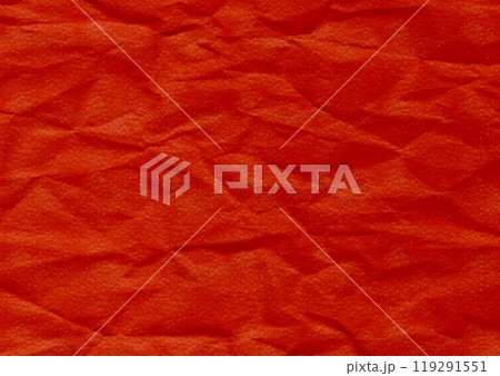 しわが寄ったざらざらの紙 赤 しわが寄ったざらざらの紙 赤 119291551