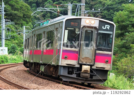 【JR東日本】701系0番台（奥羽本線：羽後境〜大張野） 119292862