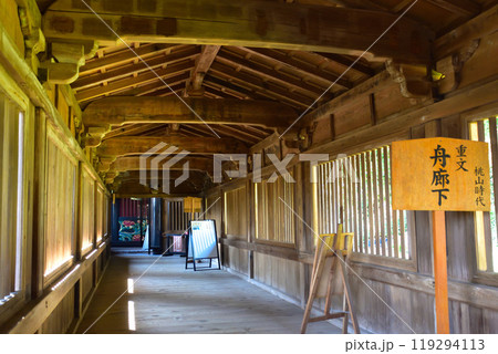 重要文化財　宝厳寺　舟廊下 119294113