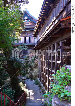 重要文化財　宝厳寺　舟廊下 119294245