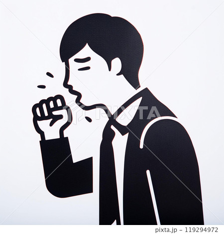 風邪・咳イメージ 119294972