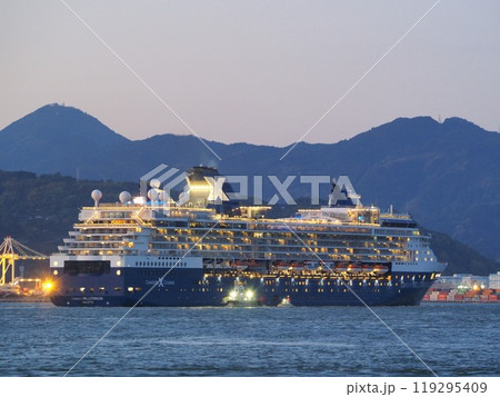 静岡県　清水港のセレブリティミレニアム　5月 119295409