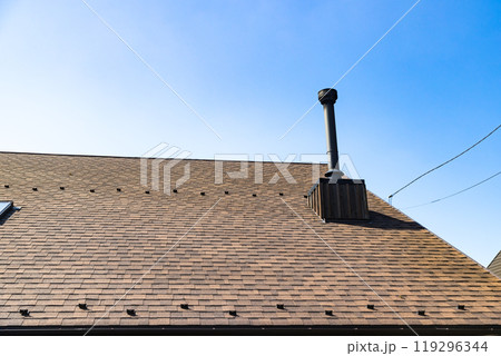 暖炉の煙突 暖炉の煙突 119296344