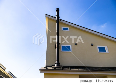 暖炉の煙突 暖炉の煙突 119296345