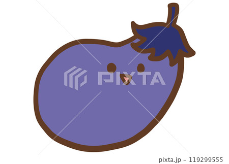 手描きのなすび 119299555