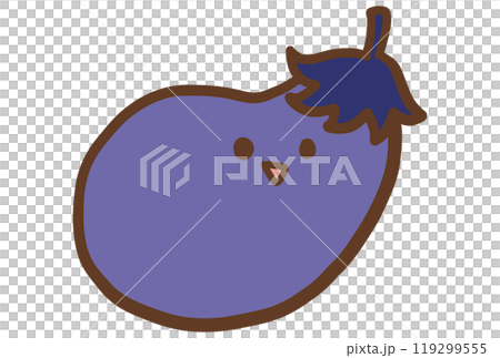 手描きのなすび 119299555