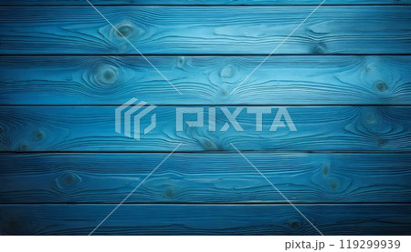 《AI画像》木目のある青い板材 《AI画像》木目のある青い板材 119299939