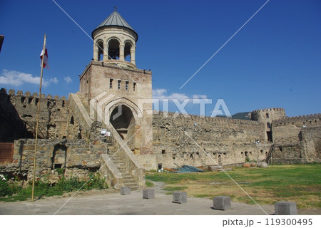 Svetitskhoveli Cathedral. Georgian Orthodox Church. Mtskheta Mtianeti. Georgia Svetitskhoveli Cathedral. Georgian Orthodox Church. Mtskheta Mtianeti. Georgia 119300495