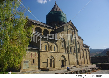Svetitskhoveli Cathedral. Georgian Orthodox Church. Mtskheta Mtianeti. Georgia Svetitskhoveli Cathedral. Georgian Orthodox Church. Mtskheta Mtianeti. Georgia 119300498