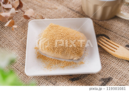 ライスペーパーで作るもちもちヨーグルト大福 119301081