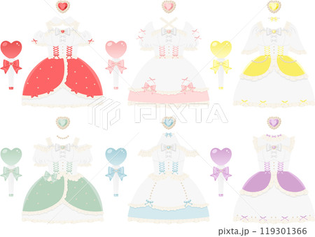 アイドル衣装セット 119301366