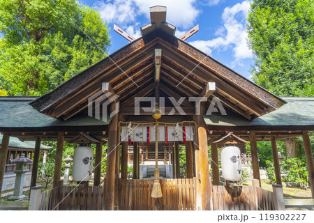 木嶋坐天照御魂神社　本殿前（京都市右京区太秦） 119302227