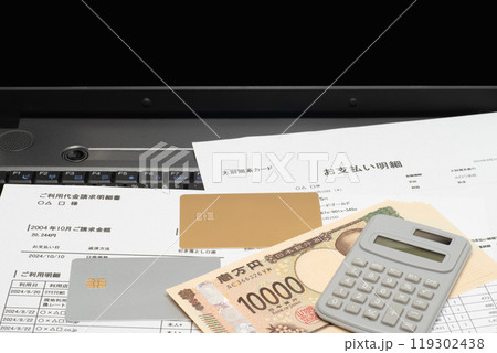 カード利用をWeb明細で確認するイメージ カード利用をWeb明細で確認するイメージ 119302438