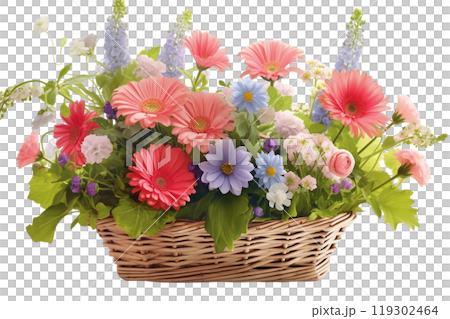 Flower basket Flower basket 119302464