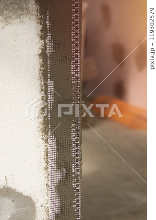 Corner bead with mesh 119302579