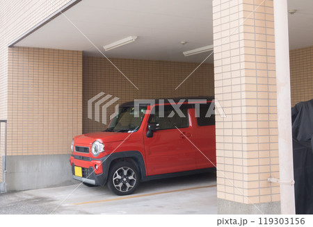 1階が駐車場のマンション　ピロティ 119303156