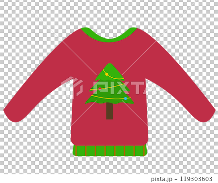 クリスマスセーター。ベクターイラスト	 119303603