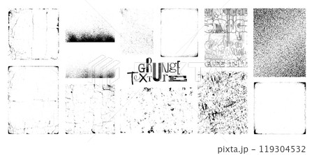 Different types overlay texture. Old paper for album cover, poster, vinyl, cd Different types overlay texture. Old paper for album cover, poster, vinyl, cd 119304532