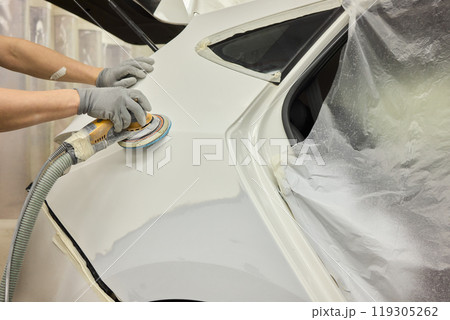 Comprehensive Car Body Repair and Polishing Process for a Perfect Finish and Shine 119305262