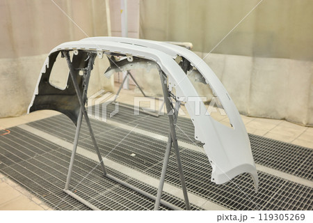 Preparation of Automotive Body Parts in the Paint Shop for High Quality Finish and Coating Preparation of Automotive Body Parts in the Paint Shop for High Quality Finish and Coating 119305269