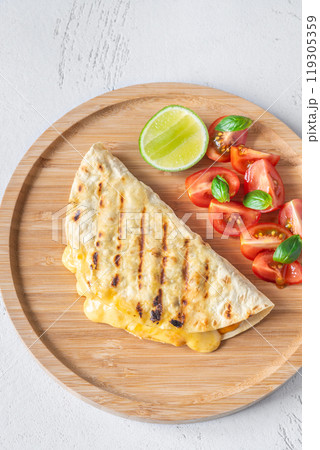 Beef and cheese taco Beef and cheese taco 119305359