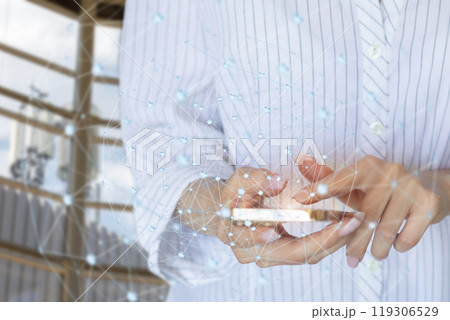 Interactive touch network. Interactive touch network. 119306529