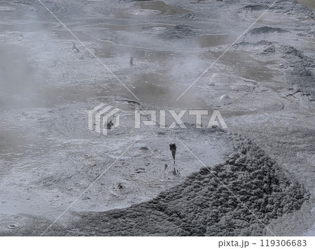 ニュージーランド・テプイアの泥泉 / mud pool at Te Puia, Rotorua ニュージーランド・テプイアの泥泉 / mud pool at Te Puia, Rotorua 119306683