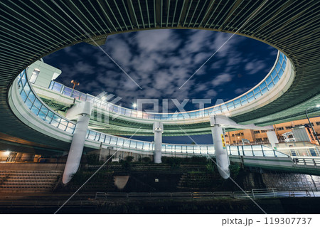 黒川インターから見上げる空 黒川インターから見上げる空 119307737