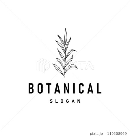 illustration template nature logo leaf botanical simple organic beautiful hand drawn minimalist plant illustration template nature logo leaf botanical simple organic beautiful hand drawn minimalist plant 119308969