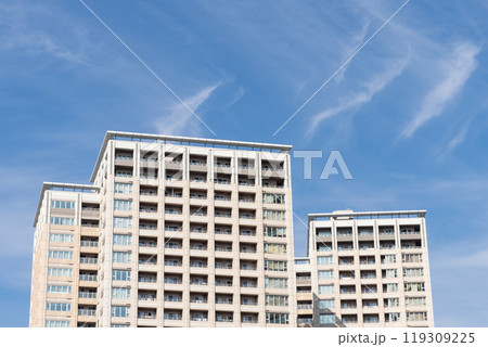 秋空のタワーマンション 119309225