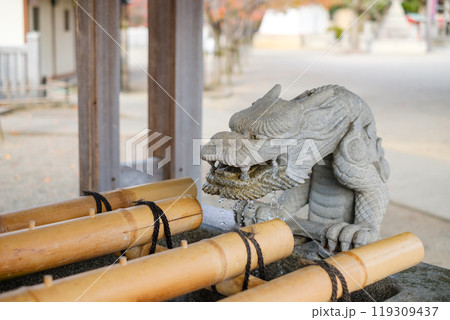 神社の手水舎 神社の手水舎 119309437