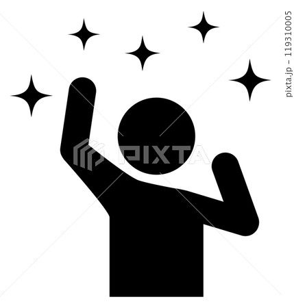 手を上げて喜ぶ人や業績アップや成績アップや目標達成や昇進に歓喜する人等 手を上げて喜ぶ人や業績アップや成績アップや目標達成や昇進に歓喜する人等 119310005