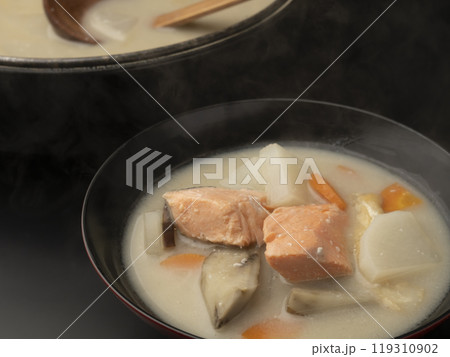 粕汁　ゆげのたった粕汁 119310902