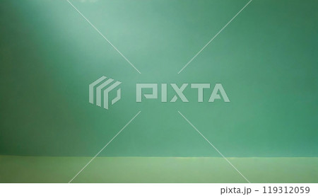 淡い 緑色 パステルグリーンの空間 無地素材 レイアウト 淡い 緑色 パステルグリーンの空間 無地素材 レイアウト 119312059