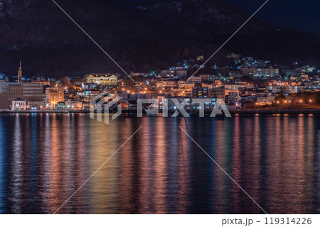 北海道函館の夜景 北海道函館の夜景 119314226