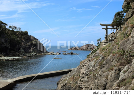 田久日(たくひ)弁財天社と周辺風景【兵庫県豊岡市竹野町】 田久日(たくひ)弁財天社と周辺風景【兵庫県豊岡市竹野町】 119314714