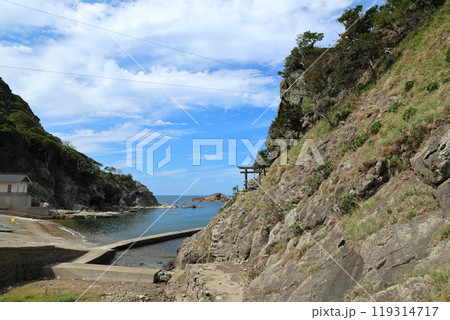 田久日(たくひ)弁財天社と周辺風景【兵庫県豊岡市竹野町】 田久日(たくひ)弁財天社と周辺風景【兵庫県豊岡市竹野町】 119314717